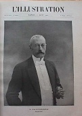 Waldeck-Rousseau photographié par Nadar, L'Illustration, 13 août 1904. Bibliothèque de l'Assemblée nationale.